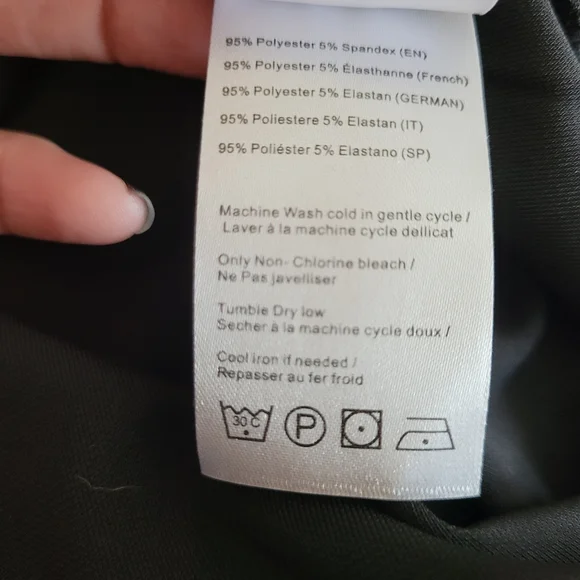 New n:Philanthropy Black Bodysuit S - Picture 10 of 10